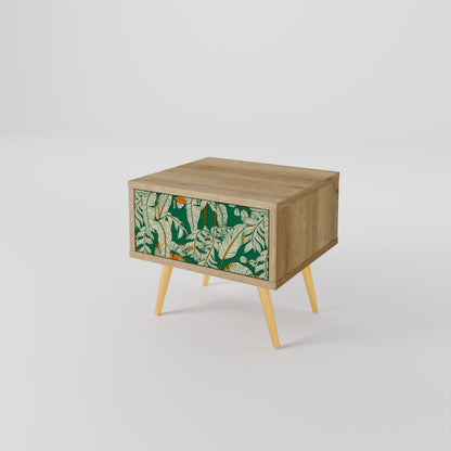 Comodino VERDANT PLEASURES in effetto rovere