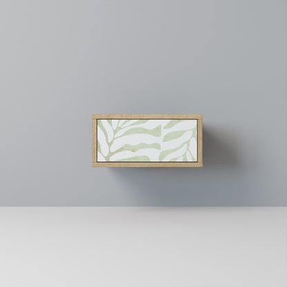 Comodino BOTANICAL SPARK in effetto rovere