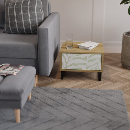 Comodino BOTANICAL SPARK in effetto rovere