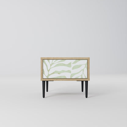 Comodino BOTANICAL SPARK in effetto rovere