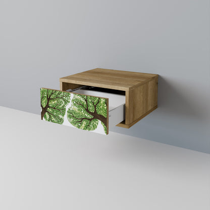 Comodino WILDERNESS DASH effetto rovere