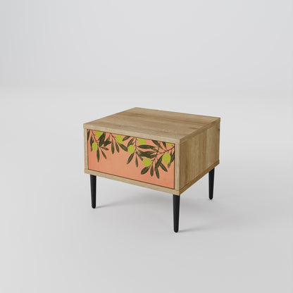 Comodino JUICY OLIVE in effetto rovere