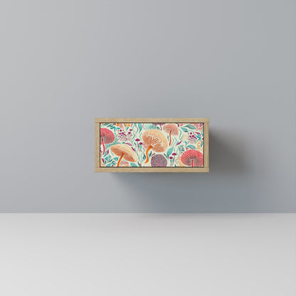 Comodino FUNGUS FANTASY in effetto rovere