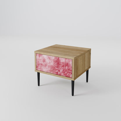 Comodino SWEET TROPICS effetto rovere