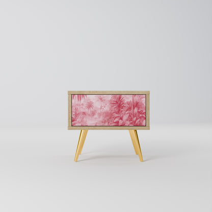 Comodino SWEET TROPICS effetto rovere