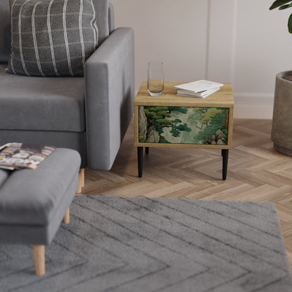 Comodino VERDURE ABYSS in effetto rovere