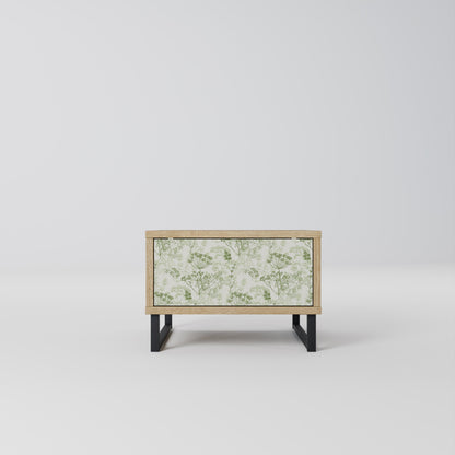 Comodino FENNEL BALDACHIN in effetto rovere