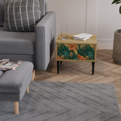 AUTUMN KALEIDOSCOPE Nightstand in Oak Effect