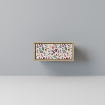 Comodino AUTUMN SUNDRIES in effetto rovere