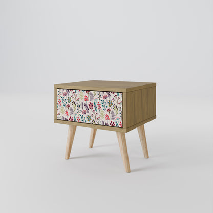 Comodino AUTUMN SUNDRIES in effetto rovere