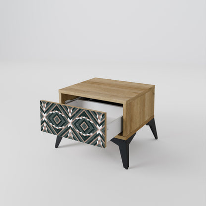 Comodino DIMENSION DELIGHTS in effetto rovere