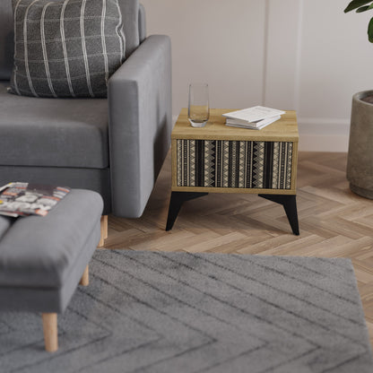 Comodino AZTEC in effetto rovere