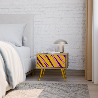 I SOGNI DIVENTANO REALTÀ Comodino effetto rovere