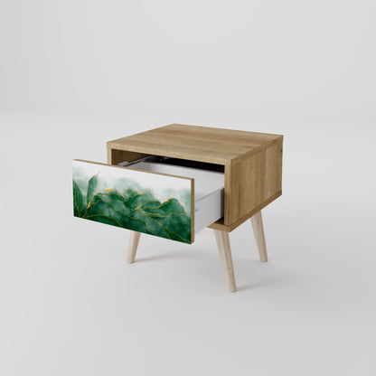 Comodino EXPENSIVE NATURE in effetto rovere