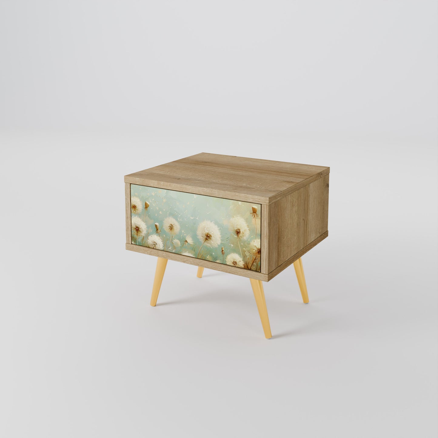 Comodino DREAMY MEADOW effetto rovere