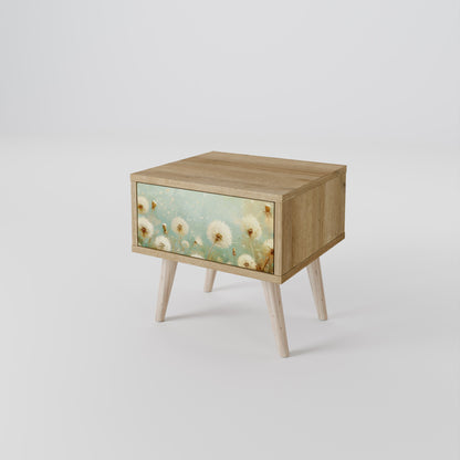 Comodino DREAMY MEADOW effetto rovere
