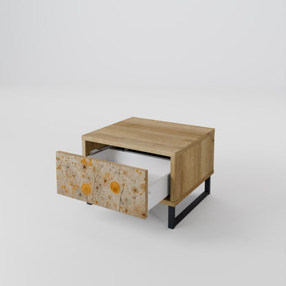 Comodino MORNING GLADE effetto rovere