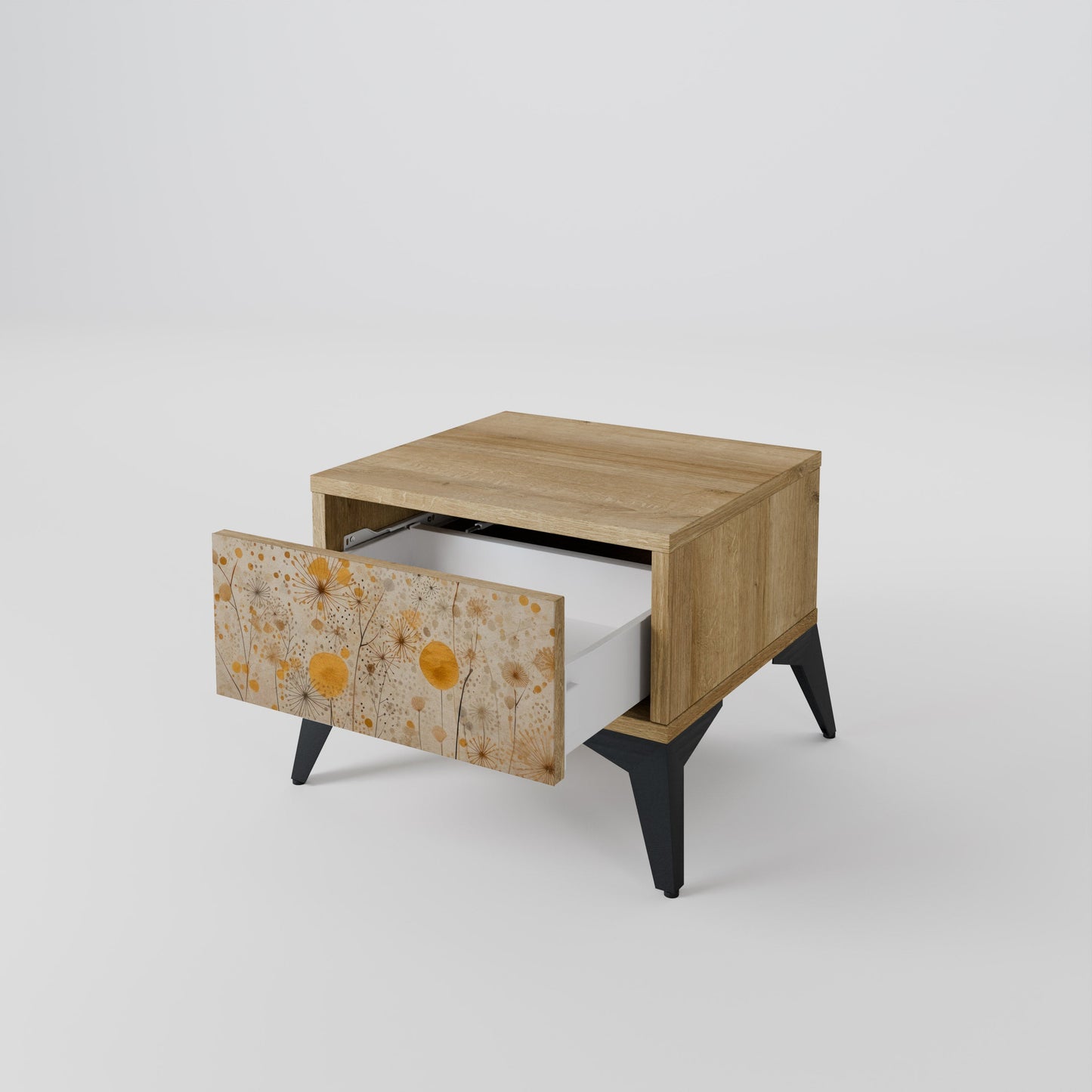 Comodino MORNING GLADE effetto rovere