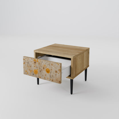 Comodino MORNING GLADE effetto rovere