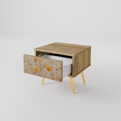 Comodino MORNING GLADE effetto rovere