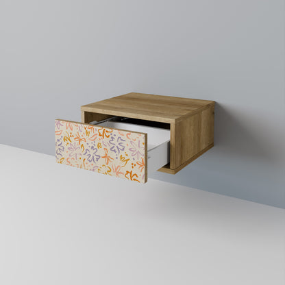 Comodino SPRING WHIMSY in effetto rovere