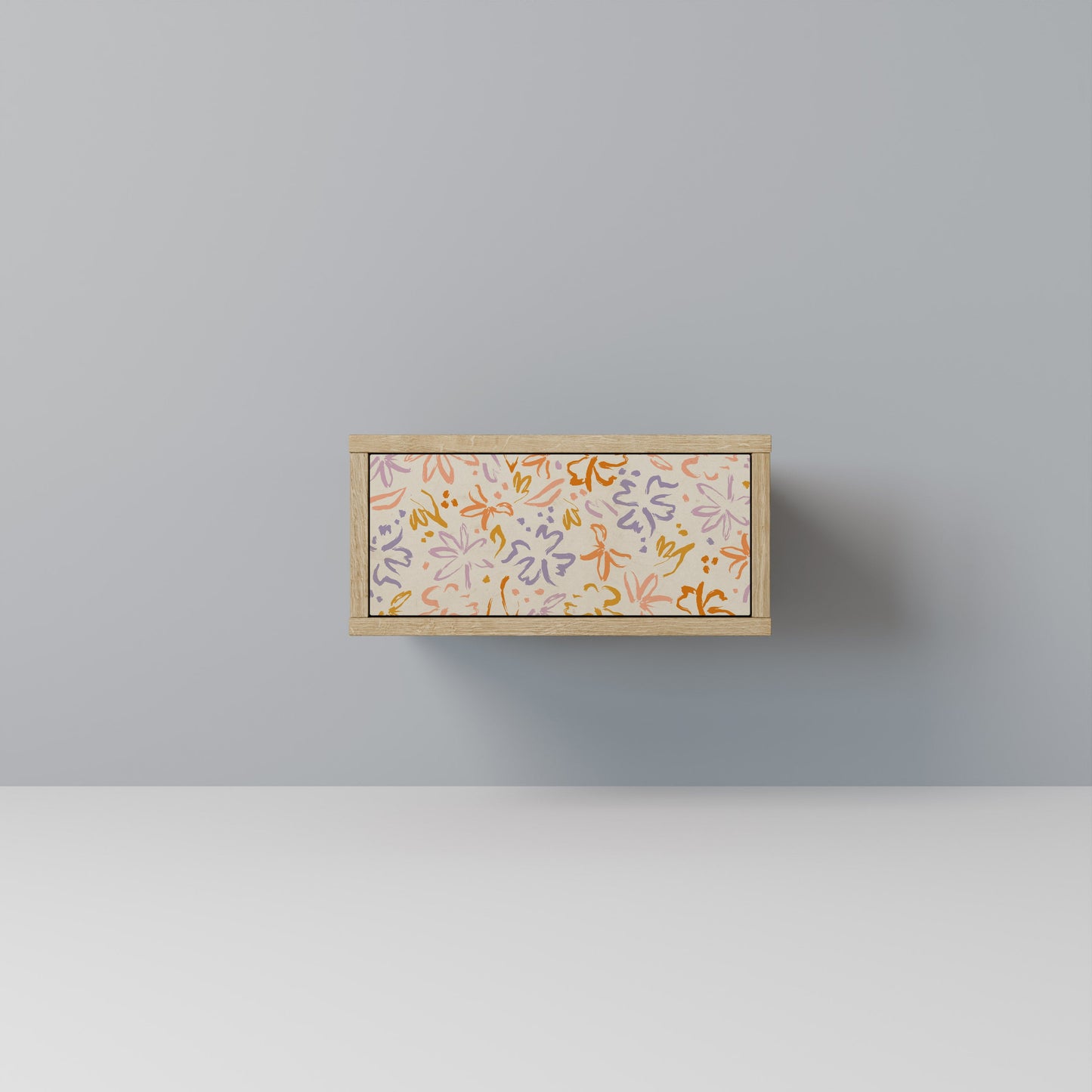 Comodino SPRING WHIMSY in effetto rovere