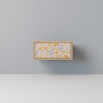 Comodino SPRING WHIMSY in effetto rovere