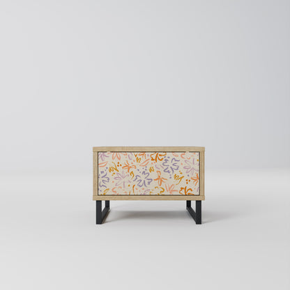 Comodino SPRING WHIMSY in effetto rovere