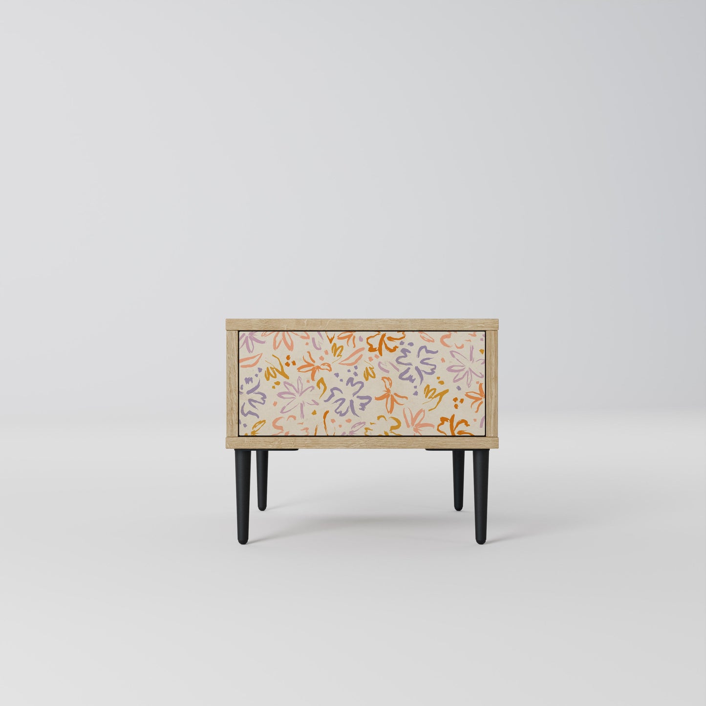 Comodino SPRING WHIMSY in effetto rovere