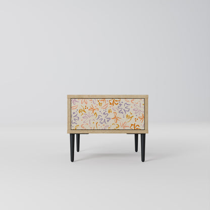 Comodino SPRING WHIMSY in effetto rovere