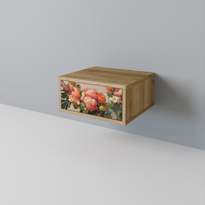 STYLISH BEAUTY Nightstand in Oak Effect