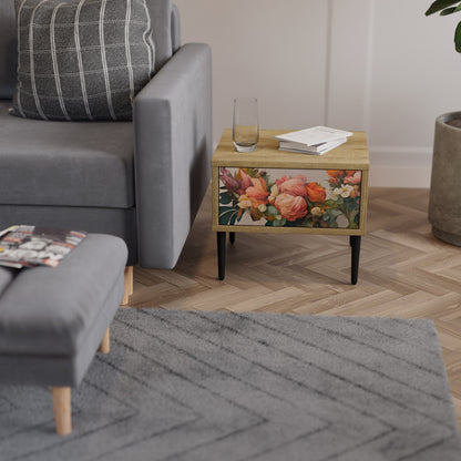 STYLISH BEAUTY Nightstand in Oak Effect