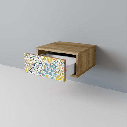 Comodino HELLO SPRING in effetto rovere