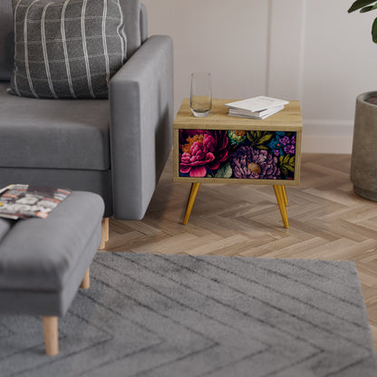Comodino BLOOMING ELEGANCE in effetto rovere