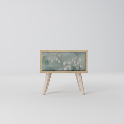 NIGHT LADY Nightstand in Oak Effect