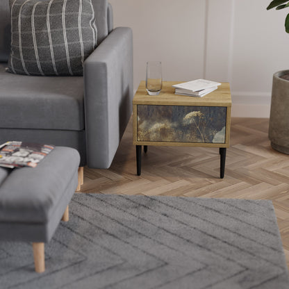 Comodino GENTLE POWER in effetto rovere