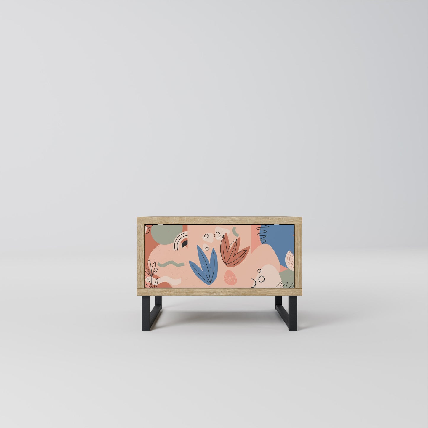 Comodino PASTEL DESTINY in effetto rovere