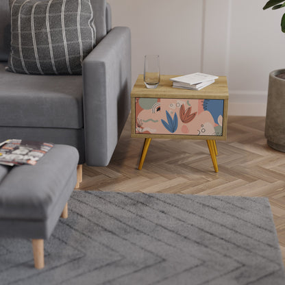Comodino PASTEL DESTINY in effetto rovere