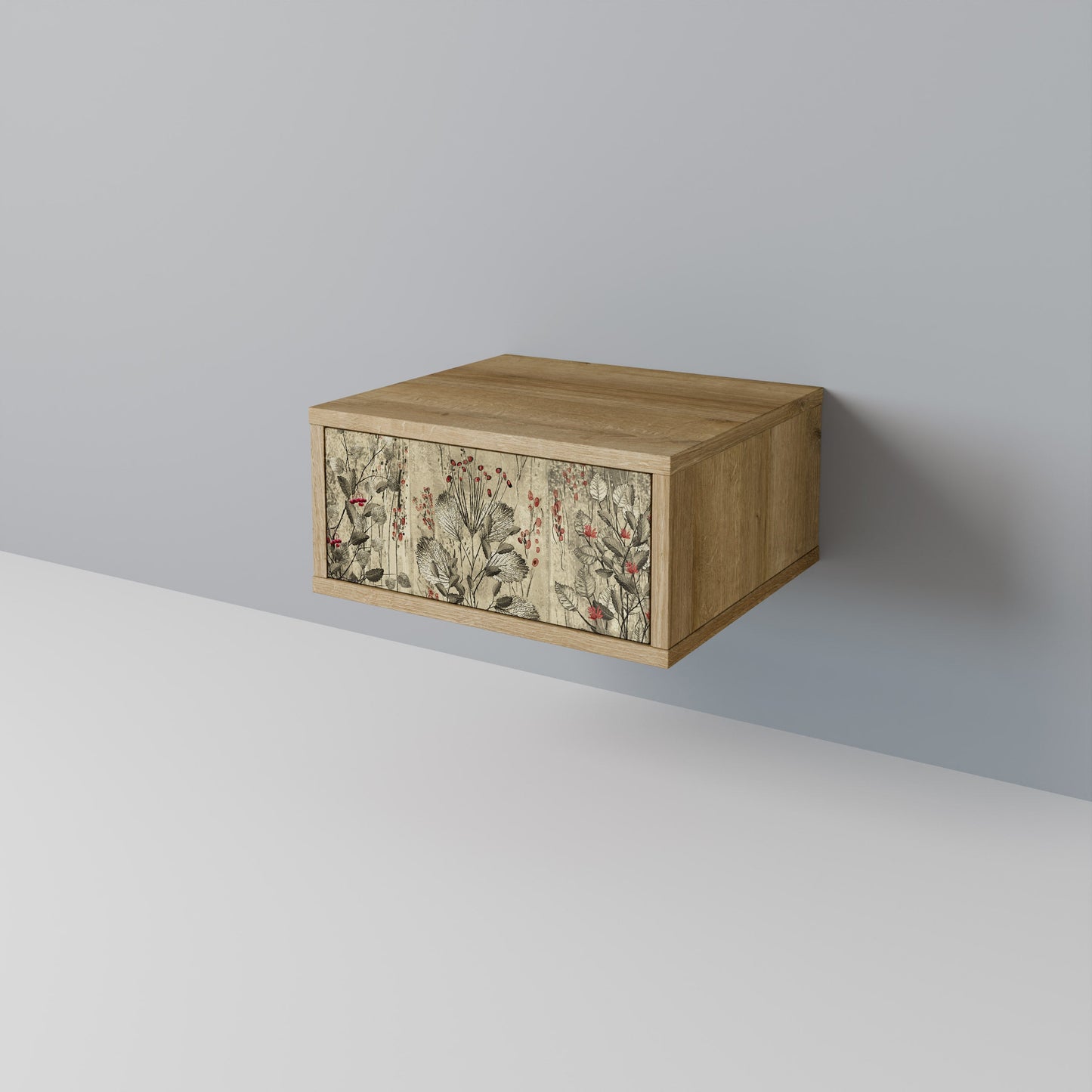 Comodino HERBAL GRACE effetto rovere