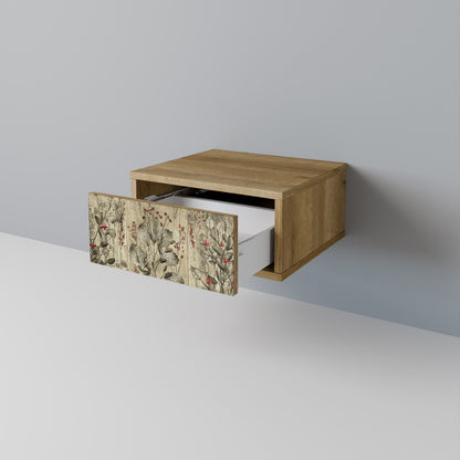 Comodino HERBAL GRACE effetto rovere