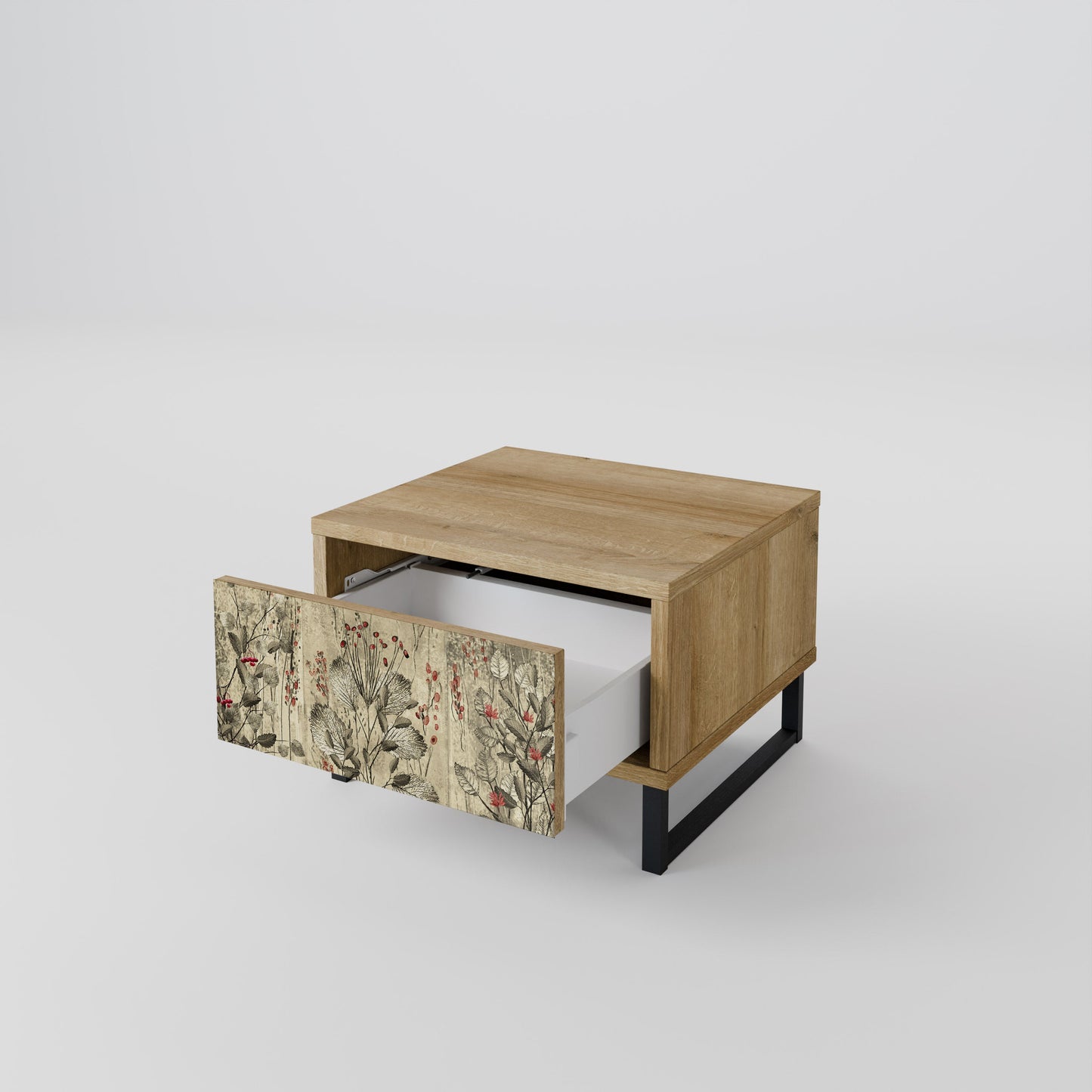 Comodino HERBAL GRACE effetto rovere