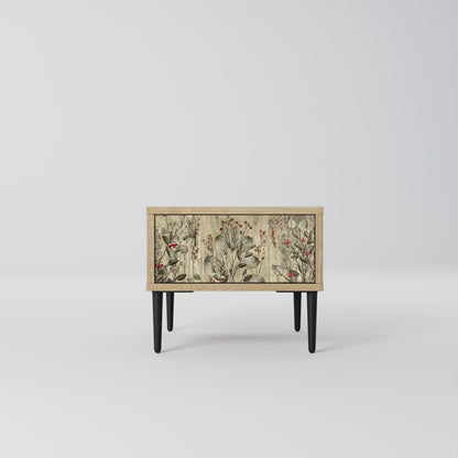 Comodino HERBAL GRACE effetto rovere