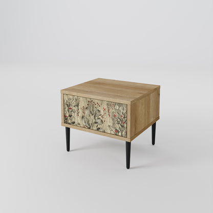 Comodino HERBAL GRACE effetto rovere
