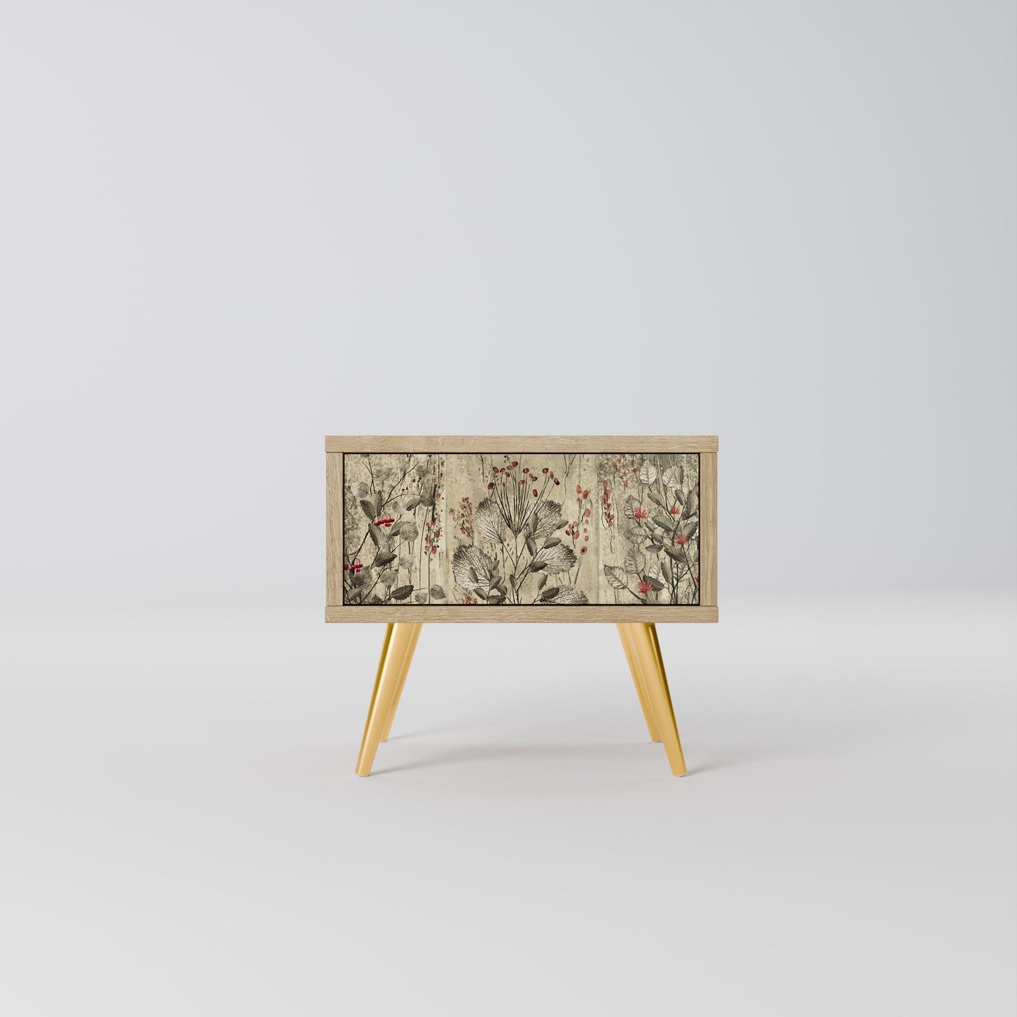 Comodino HERBAL GRACE effetto rovere
