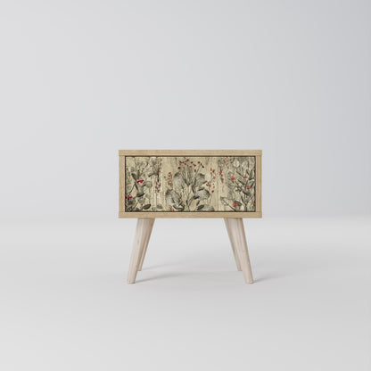 Comodino HERBAL GRACE effetto rovere