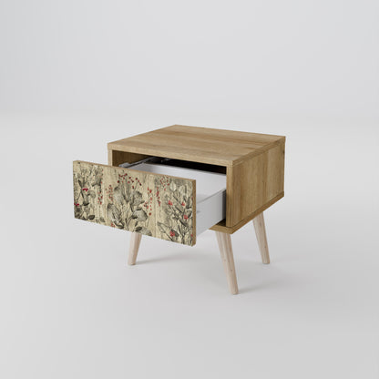 Comodino HERBAL GRACE effetto rovere