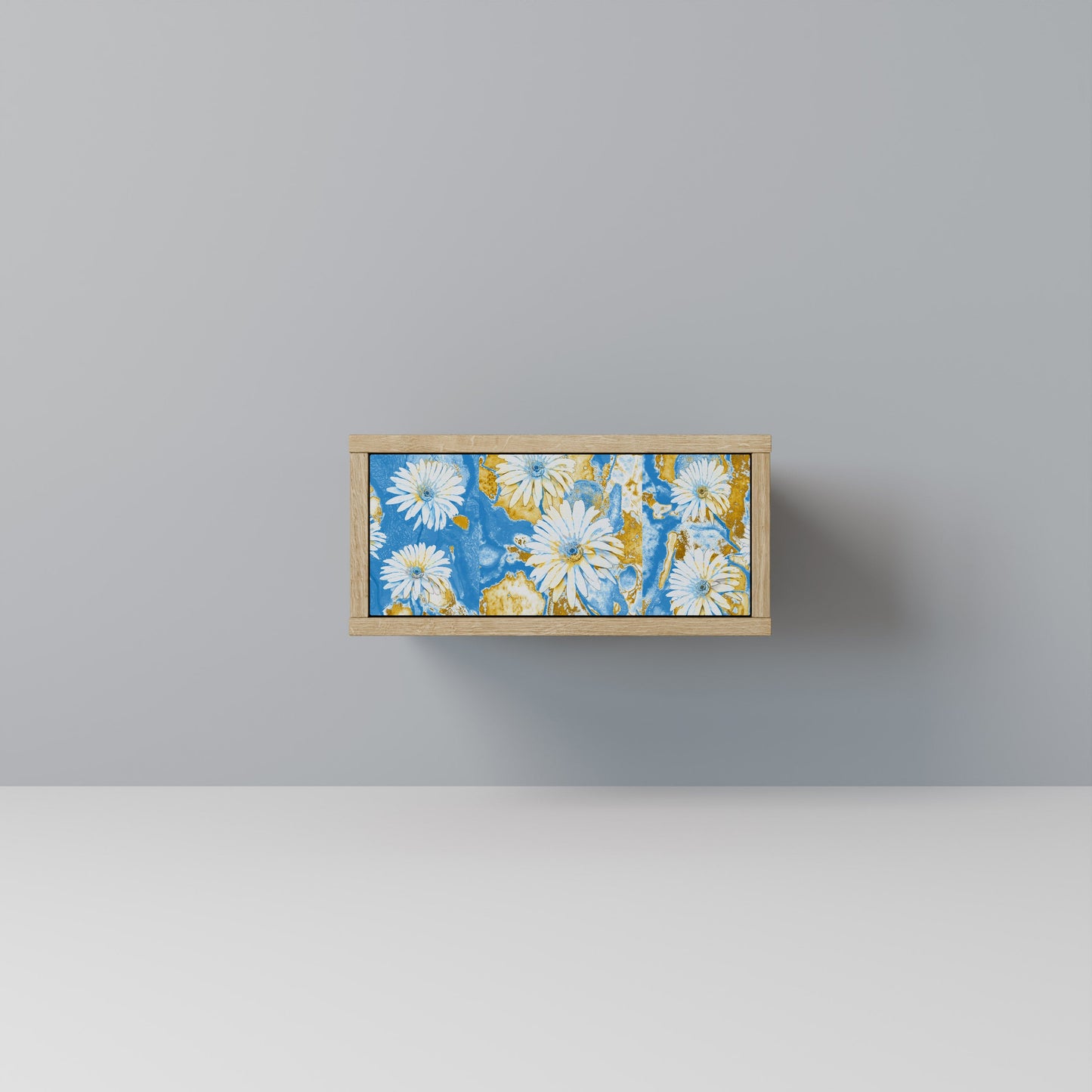 Comodino DAISY LUXE effetto rovere