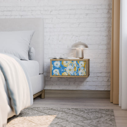 Comodino DAISY LUXE effetto rovere