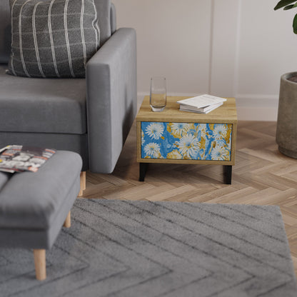 Comodino DAISY LUXE effetto rovere
