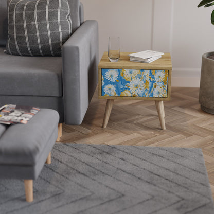 Comodino DAISY LUXE effetto rovere